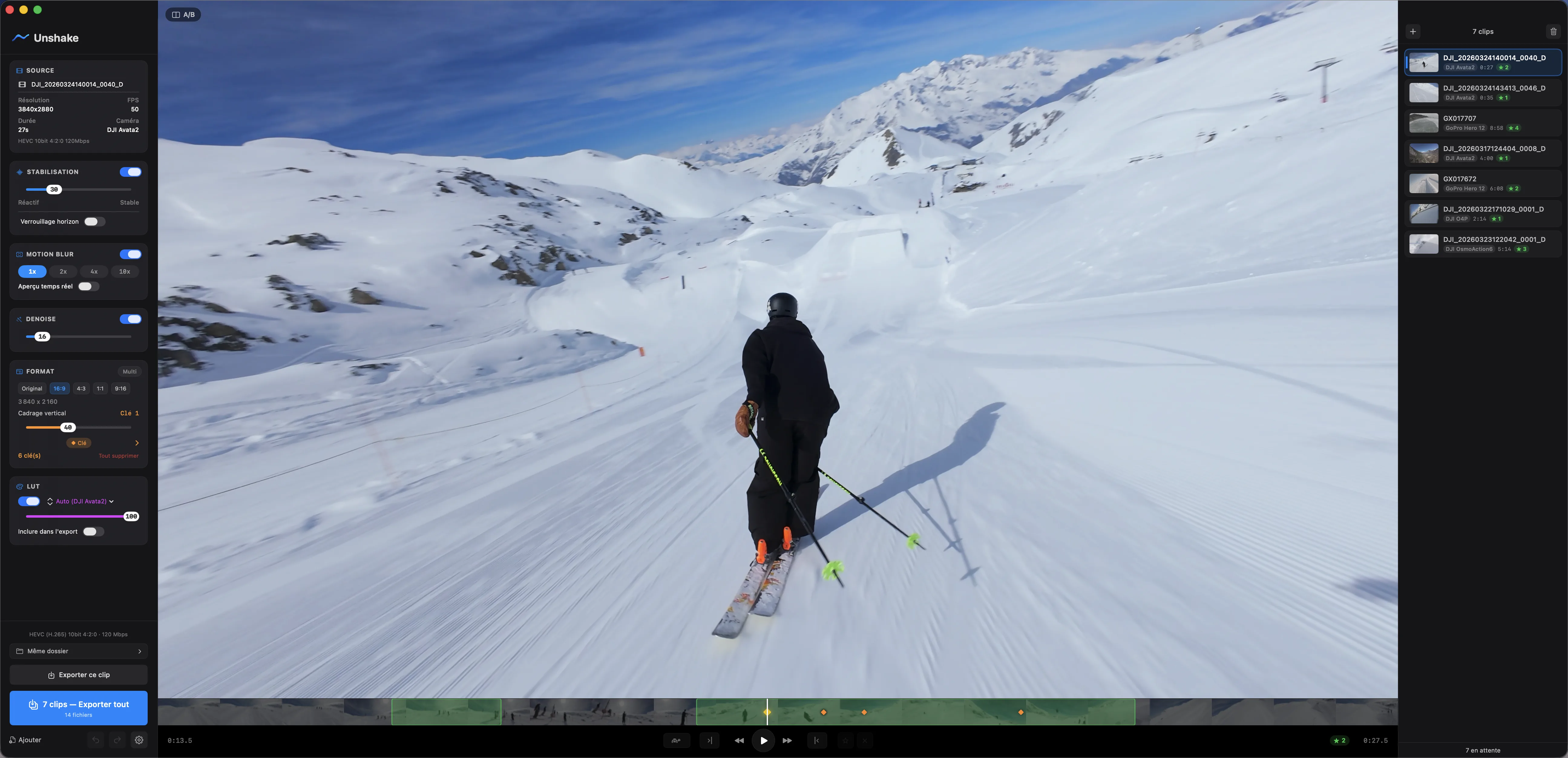 Unshake on macOS